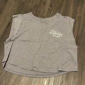 Whitney Simmons Cropped Muscle Tank